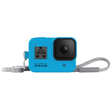 

GoPro Sleeve + Lanyard (HERO8 Black) modrý