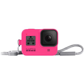 

GoPro Sleeve + Lanyard (HERO8 Black) neonově růžový