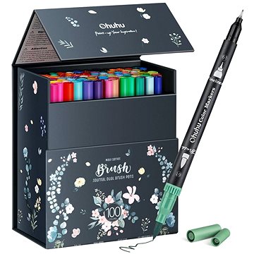 

OHUHU Aqua Brush Marker 100 ks