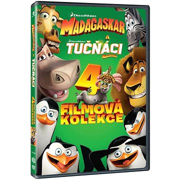 

Magic Box Madagaskar 1–3 + Tučňáci z Madagaskaru kolekce (4 DVD)