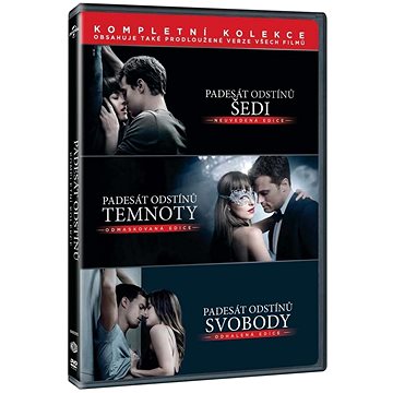 

Magic Box Padesát odstínů kolekce (3 DVD)