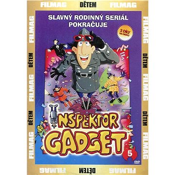 

Ritka Video Inspektor Gadget 5 (DVD) – papírový obal