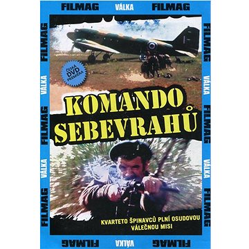 

Ritka Video Komando sebevrahů (DVD) – papírový obal