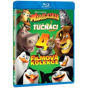 

Magic Box Madagaskar 1–3 + Tučňáci z Madagaskaru kolekce (4 Blu-ray)