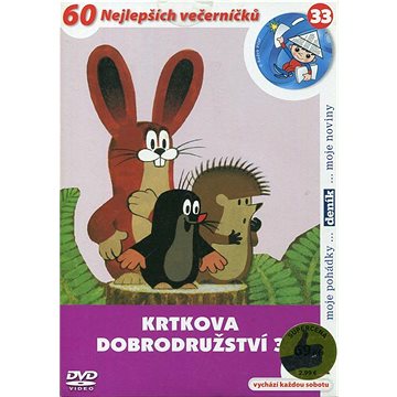 

North Video Krtkova dobrodružství 3 (DVD) – papírový obal