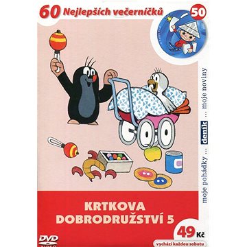 

North Video Krtkova dobrodružství 5 (DVD) – papírový obal