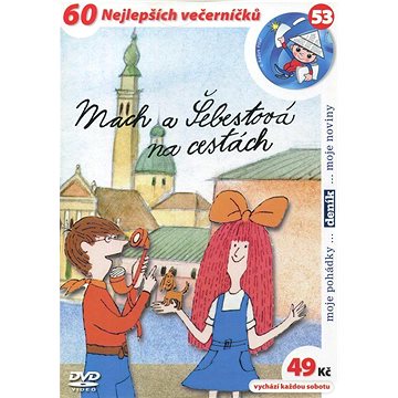 

North Video Mach a Šebestová na cestách, papírový obal DVD