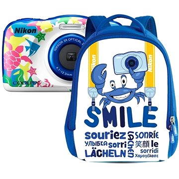 Bek deze Voorlopige Nikon COOLPIX W100 Backpack Kit - Navy Blue - Children's Camera | Alza.cz