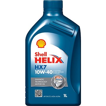 SHELL HELIX HX7 10W-40 1l - Motorový olej