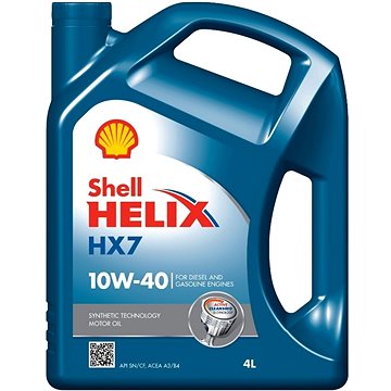 SHELL HELIX HX7 10W-40 4l - Motorový olej