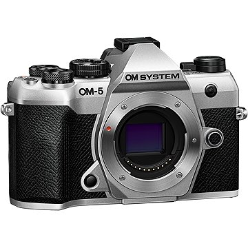 OM SYSTEM OM-5 II tělo stříbrné