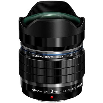 

M.ZUIKO DIGITAL ED 8mm f/1.8 PRO černý rybí oko