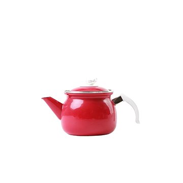 

Olymp Smaltovaný baněný čajník 12 cm 1 l Elegant Bordó