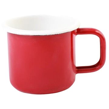 

Olymp, Jihočeský plecháček, smaltovaný hrnek 8 cm, 0,4 l, červený s bílým lemem 219/32c