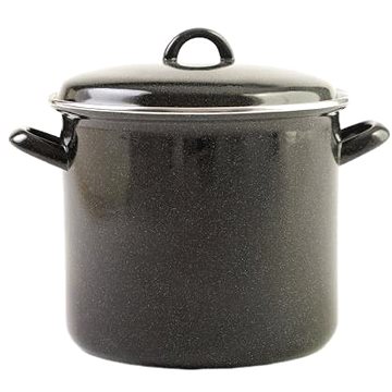 

Olymp Hrnec s poklicí 22 cm, 7,5 l, černý granit
