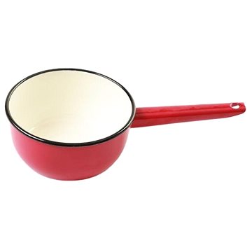 

Olymp Elegant Bordó, smaltovaný rendlík s dlouhou ručkou 16 cm, 1,5 l