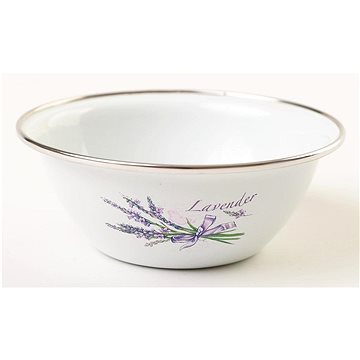 

Olymp Levandule, smaltovaná miska 18 cm, 0,6 l