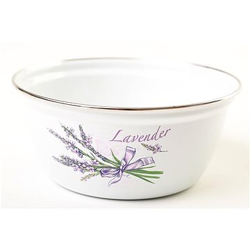 

Olymp Levandule, smaltovaná miska 22 cm, 2 l