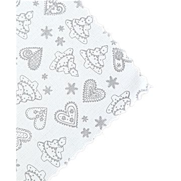 

Olzatex Perníky bílý 120 × 140 cm