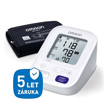 

OMRON M3 Easy, 5let záruka