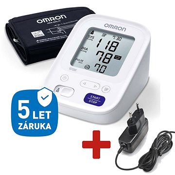 

OMRON M3 AC se síťovým zdrojem Omron - tonometr dig.OMRON