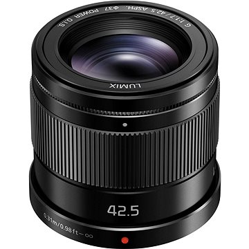

Panasonic Lumix 42,5 mm f/1.7 ASPH Power OIS černý