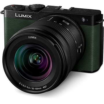 

Panasonic Lumix DC-S9 olivový + Lumix S 20-60 mm f/3,5-5,6 Macro O.I.S.