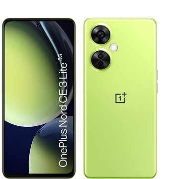 

OnePlus Nord CE 3 Lite 5G 8GB/128GB zelená