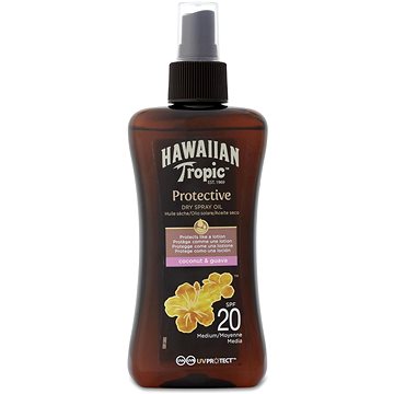 HAWAIIAN TROPIC Protective Dry Spry Oil SPF20 200 ml - Opalovací olej