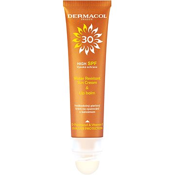 

DERMACOL Sun Pleťový krém na opalování SPF 30 s balzámem na rty SPF 30