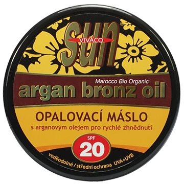 

VIVACO Arganové opalovací máslo OF 20 200 ml