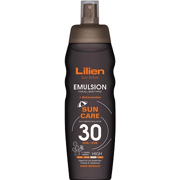 LILIEN Sun Active Emulsion SPF 30 200 ml - Opalovací sprej