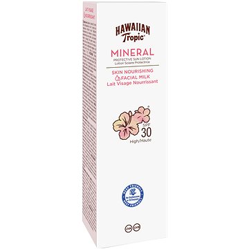 HAWAIIAN TROPIC Mineral Sun Milk Face SPF 30 50 ml - Opalovací mléko