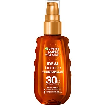 

GARNIER Ambre Solaire Ideal Bronze opalovací olej SPF 30 150 ml