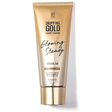 

DRIPPING GOLD Glowing Steady Samoopalovací krém Gradual Tan light/medium 200 ml