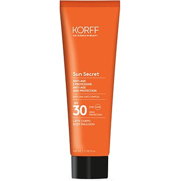 

KORFF Sun Secret Tělové mléko SPF 30 100 ml