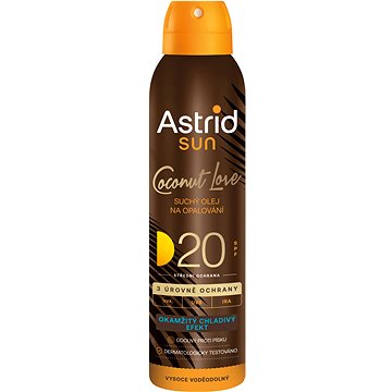 

ASTRID SUN Suchý olej na opalování SPF 20 150 ml