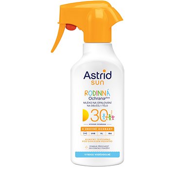

ASTRID SUN Rodinné mléko na opalování sprej SPF 30 270 ml