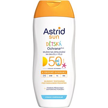 

ASTRID SUN Dětské mléko na opalování SPF 50 200 ml
