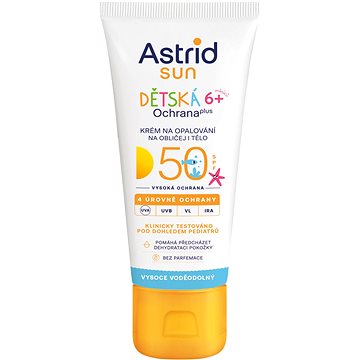 

ASTRID SUN Dětský krém na opalování SPF 50 75 ml