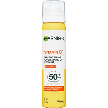 

GARNIER Vitamin C* Rozjasňující pleťová mlha s SPF 50+ 75 ml