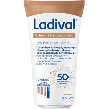 

LADIVAL Na obličej proti pigmentovým skvrnám OF 50+ 50 ml