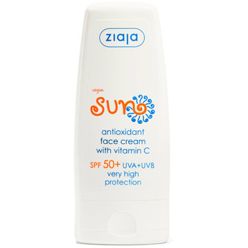 

ZIAJA Sun Krém na opalování SPF 50+ antioxidační s vitamínem C 50 ml