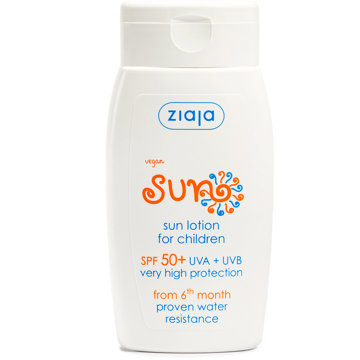 

ZIAJA Sun Mléko na opalování pro děti 6 m+ SPF 50+ 125 ml