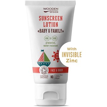 

WoodenSpoon Opalovací tělové mléko v tubě Baby & Family SPF 50 150 ml