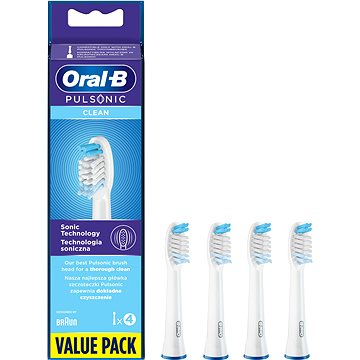 

Oral-B Pulsonic Clean, 4 ks – Náhradní hlavice