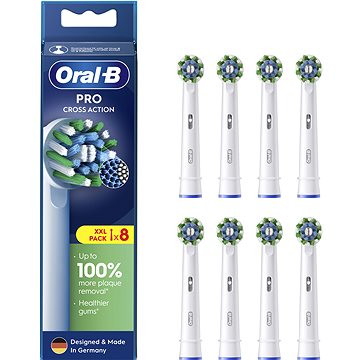 

Oral-B Pro Cross Action bílý, 8 ks