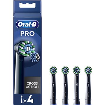 

Oral-B Pro Cross Action Černé, 4 ks
