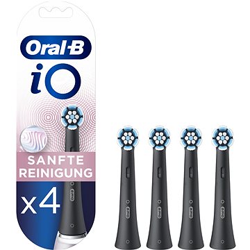 

Oral-B iO Gentle Care černé, 4 ks