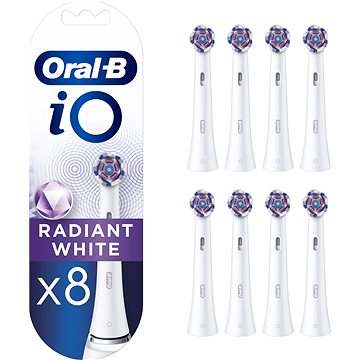 

Oral-B iO Radiant White Kartáčkové Hlavy, 8ks